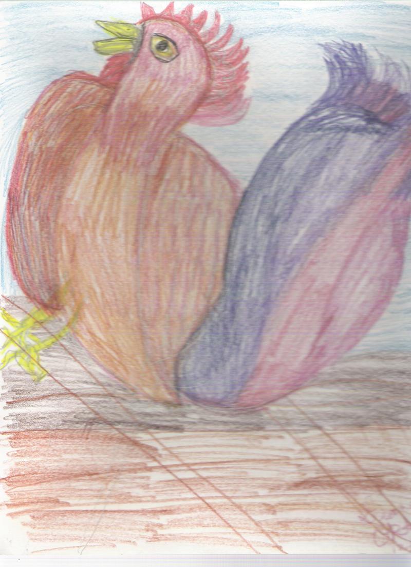 ROOSTER; DISPLAY FULL IMAGE.