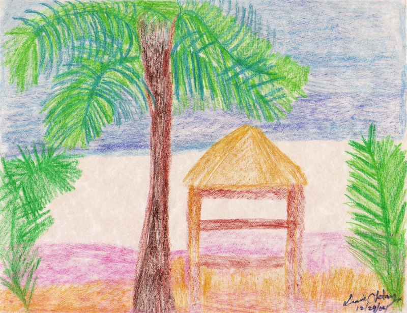 SOUTH PACIFIC (PHOTO 3)/ ISLAND ART; DISPLAY FULL IMAGE.