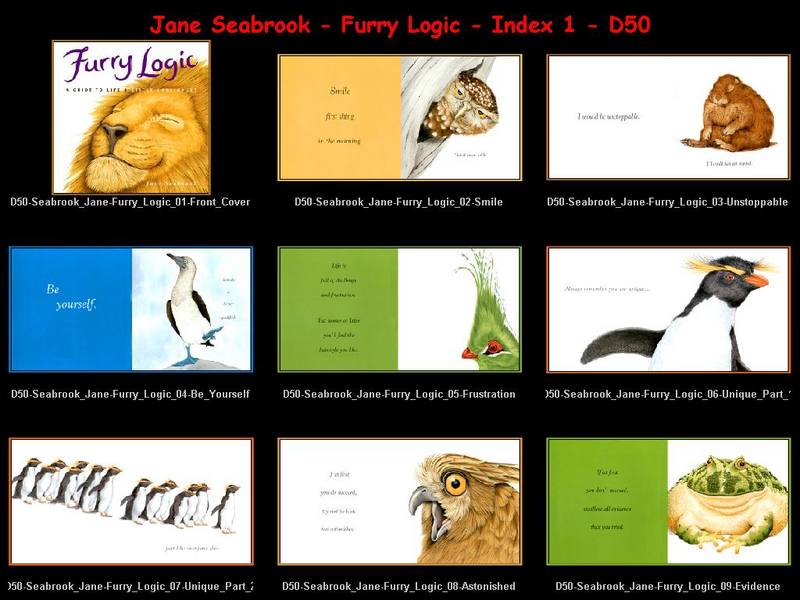 [D50 Scan] Jane Seabrook 'Furry Logic' - Index 001; DISPLAY FULL IMAGE.