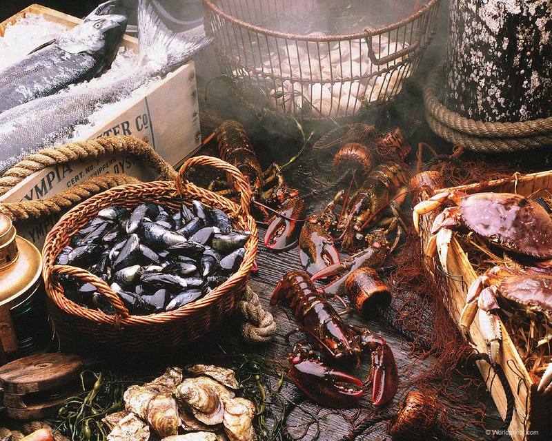 Crabs and lobsters; DISPLAY FULL IMAGE.