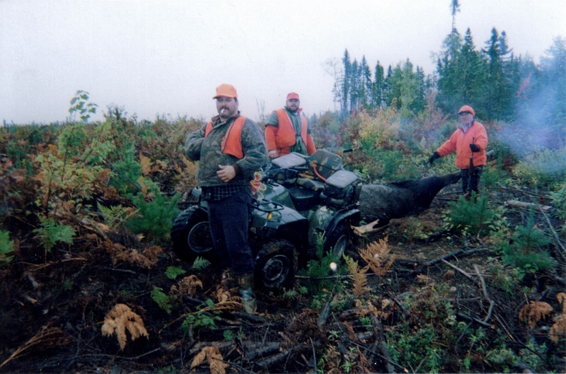 Moose Hunting; DISPLAY FULL IMAGE.