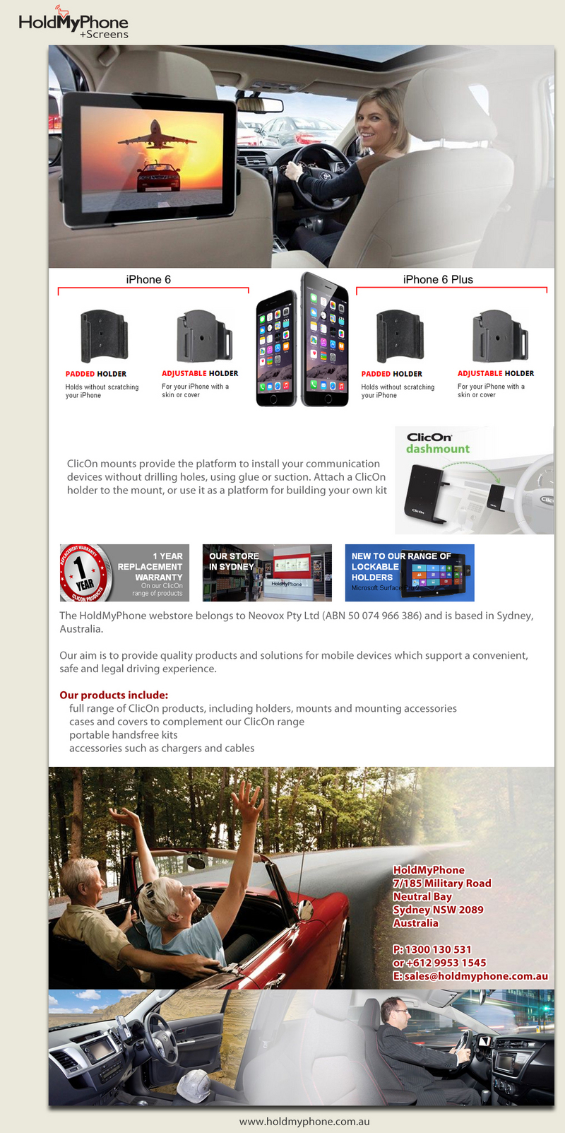 Sony Xperia Z3 Car Mounts; DISPLAY FULL IMAGE.