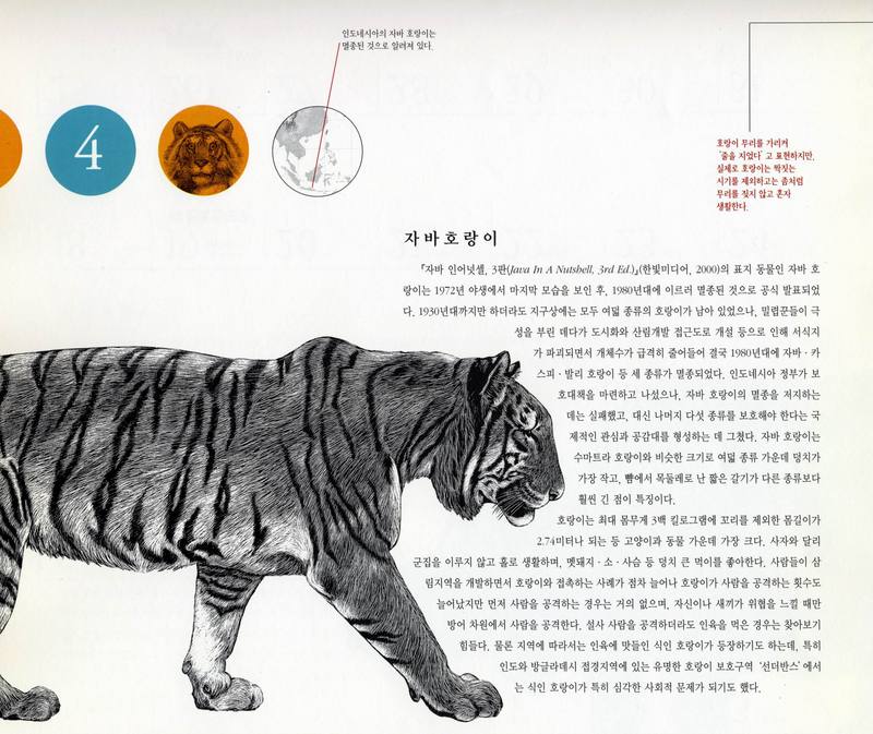 O'REILLY Calendar 2001-04 자바호랑이; DISPLAY FULL IMAGE.