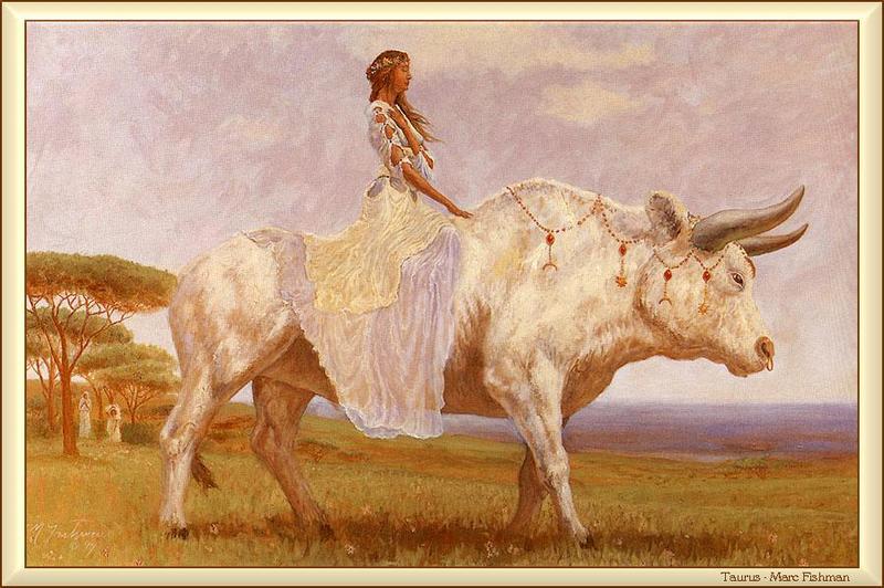 [Animal Art - Marc Fishman] Domestic Cattle (Bos taurus) {!--소-->; DISPLAY FULL IMAGE.