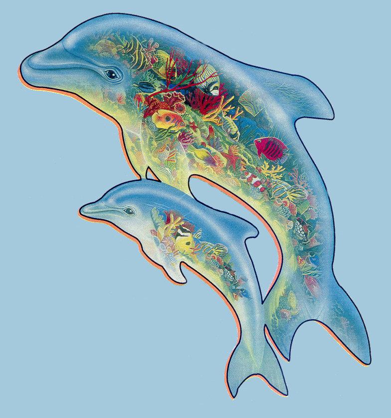 [Animal Art] Dolphins {!--돌고래-->; DISPLAY FULL IMAGE.