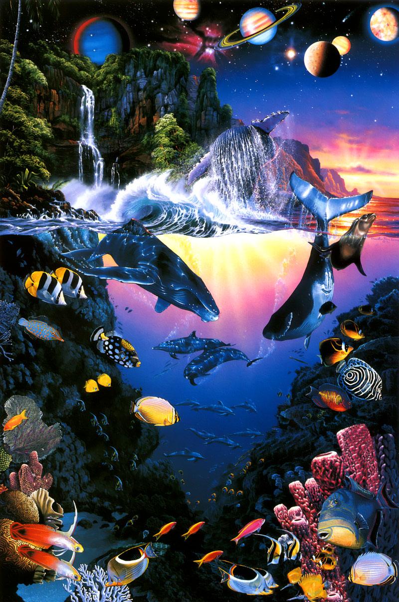 [Animal Art] Underwater; DISPLAY FULL IMAGE.