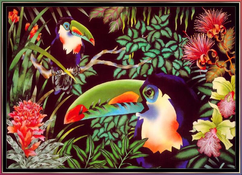 Toucan (Ramphastidae) {!--왕부리-->; DISPLAY FULL IMAGE.