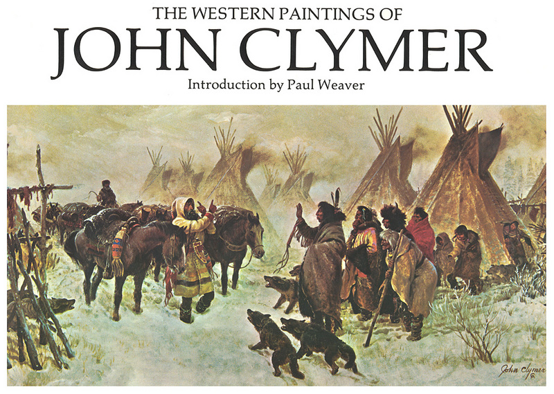 [zFox SWD Scan] The Western Paintings of John Clymer 001 Front Cover; DISPLAY FULL IMAGE.