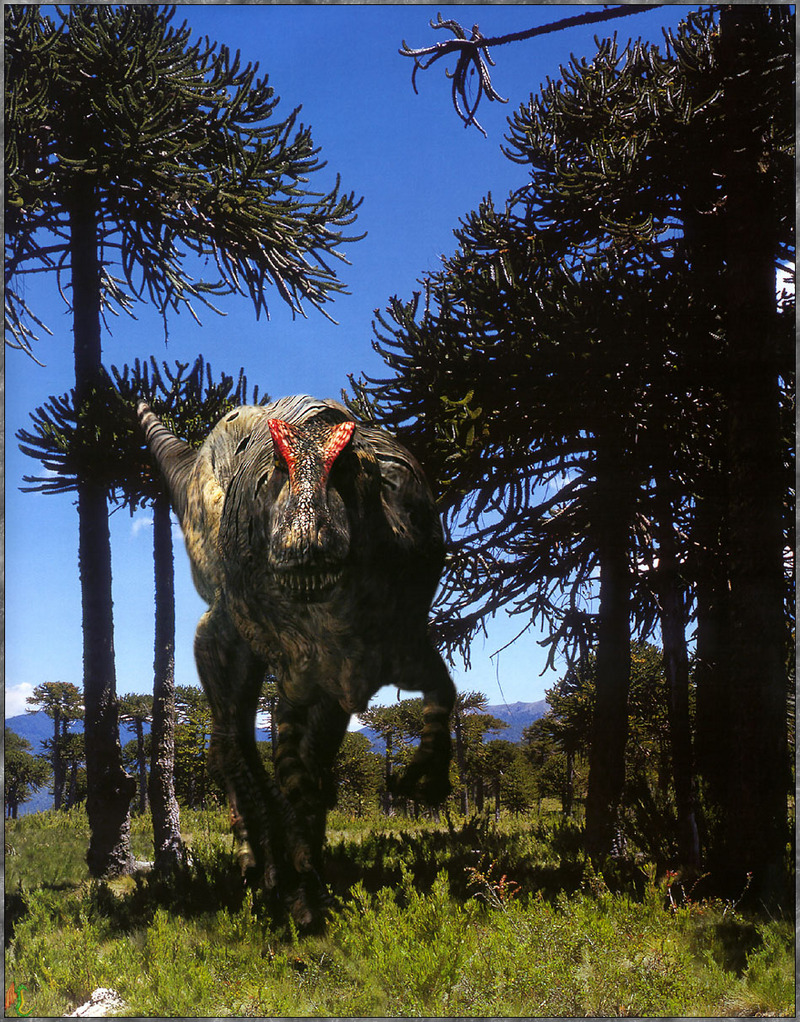 [Fafnir Scan - Walking with Dinosaurs] Allosaurus; DISPLAY FULL IMAGE.