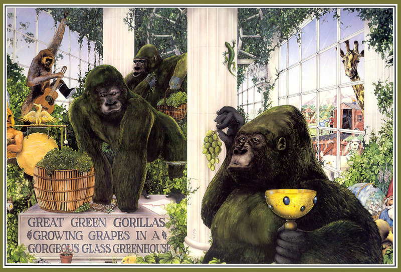 CPerrien scan] The Animalia Calendar 2000; DISPLAY FULL IMAGE.