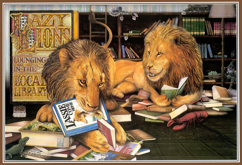 CPerrien scan] The Animalia Calendar 2000; DISPLAY FULL IMAGE.