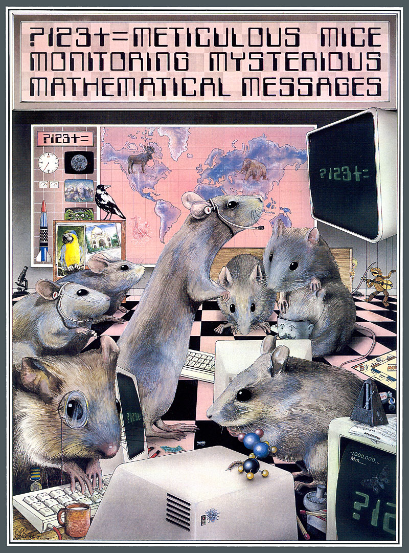 CPerrien scan] The Animalia Calendar 2000; DISPLAY FULL IMAGE.