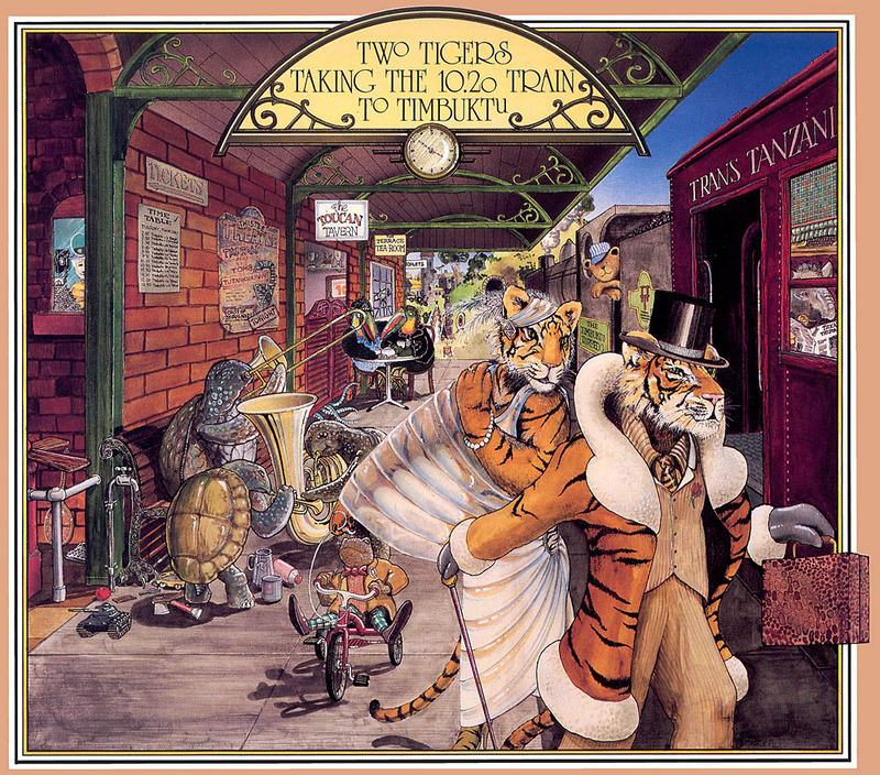 CPerrien scan] The Animalia Calendar 2000; DISPLAY FULL IMAGE.