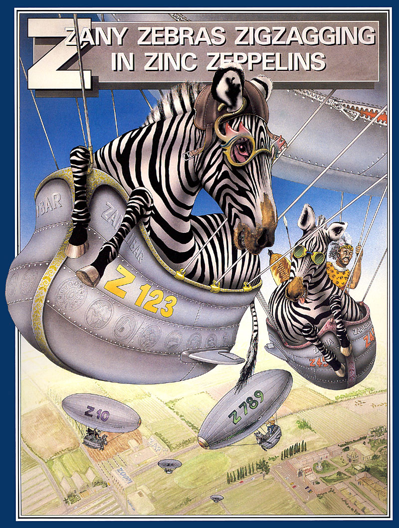 CPerrien scan] The Animalia Calendar 2000; DISPLAY FULL IMAGE.