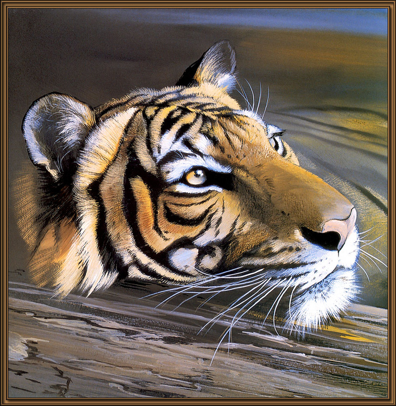Paintings of Big Cats 2001 Calendar; DISPLAY FULL IMAGE.