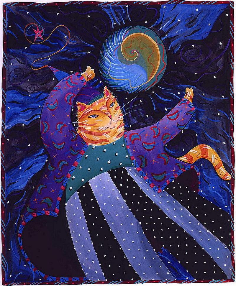 [Animal Art - Dana Simson] Night Monkeys; DISPLAY FULL IMAGE.