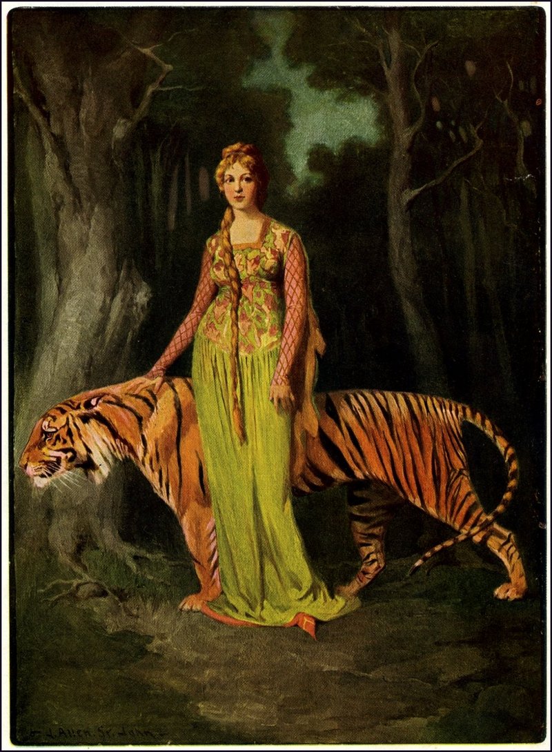 tiger (Panthera tigris); DISPLAY FULL IMAGE.