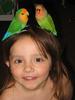 my love birds tou-tou and piou-piou
