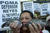 Tilapia protester