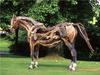 Driftwood horses