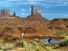 [Daily Photos] Wild Horses at the Watering Hole Monument Valley