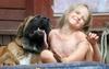 Dog and Girl
