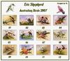 Eric Shepherd - Australian Birds 2007 - Index