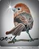 뱁새(붉은머리오목눈이),  Vinous-throated Parro, Paradoxornis webbiana
