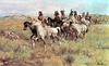 [zFox SWD Scan] The Western Paintings of John Clymer 011 Buffalo Ponies