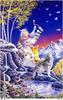 [Fafnir Scan - Sally J. Smith] 'Wolf Sprit' - 1997 Calendar - Shamaness