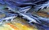 [Elon Animal Scans] Painted by Mark Boyle, Shimmering Steelhead