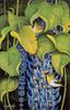 [FlowerChild scans - Wildlife-Birds] Painted by Robert Wagstaff, After the Rain (White-eye)