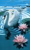 [FlowerChild scans] Painted by Ken Walker, Swan