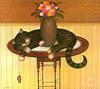 [FlowerChild scans] Charles Wysocki - 2002 Cat Calendar