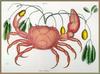 Land Crab (Cancer terreltris?) - Catesby
