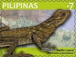 Philippine sailfin lizard (Hydrosaurus pustulatus)