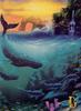 [Art - Underwater - Whales] David Christopher Miller - Enchanted Dawn