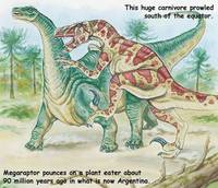 Megaraptor, A Giant-Clawed Dinosaur