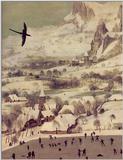 Fine Art: Pieter Bruegel: The Hunters in the Snow: Detail of Soaring Bird - huntersb.jpg [00/01]