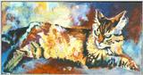 cat painting