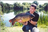 Fred Guttfield With A Nice Mirror Carp
