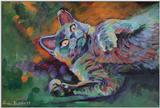 Cat painting