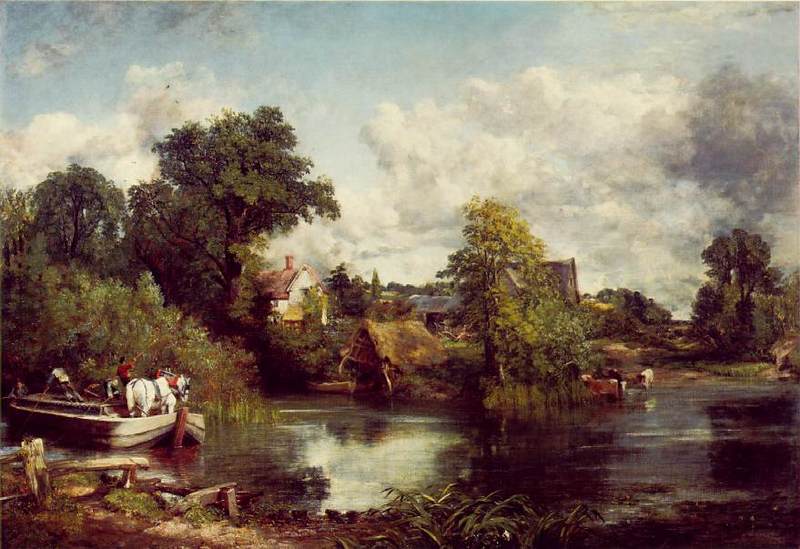 Fine Art: John Constable: The White Horse, 1819 - white_ho.jpg [00/01]; DISPLAY FULL IMAGE.